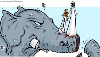 كاريكاتير الخرطوم والبشير / حجاج