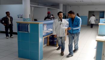 مستشفى في تونس/مجتمع/ (فتحي بلعيد/ فرانس برس)