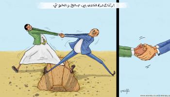كاريكاتير الحوثي وصالح / رشاد