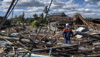 إعصار اليابان- Getty