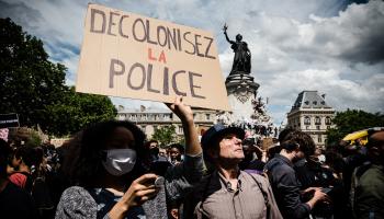 تظاهرة ضد العنصرية في فرنسا 1 - مجتمع