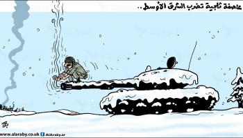 كاريكاتير الثلج / حجاج