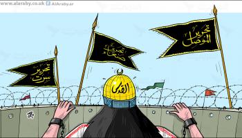 كاريكاتير تحرير الموصل / حجاج