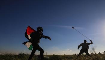 ملحق فلسطين - مسيرات العزدة فكرة شبابية 