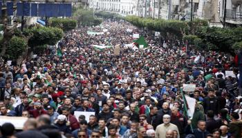 احتجاجات الجزائر(Getty)