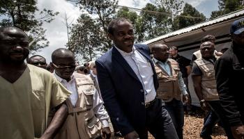 وزير الصحة السابق في الكونغو أولي إيلونغا/جون ويليس/فرانس برس