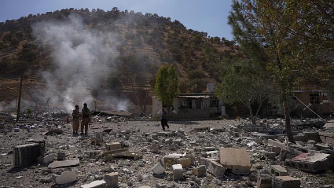 إخلاء قرية عراقية من سكانها بسبب القصف الإيراني على إقليم كردستان