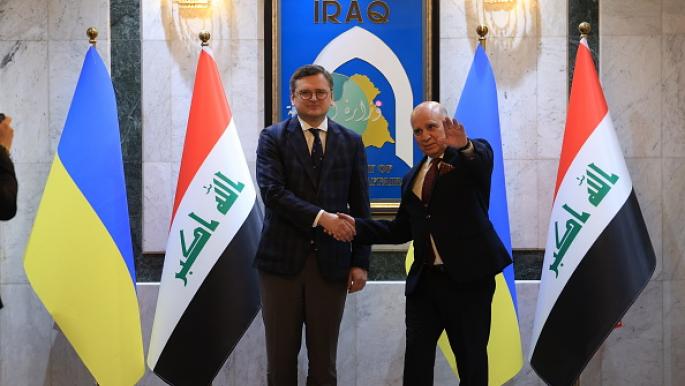 وزير الخارجية الأوكراني يبدأ سلسلة لقاءات في بغداد