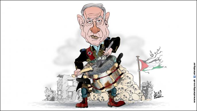 كاريكاتير مجاعة غزة / نجم