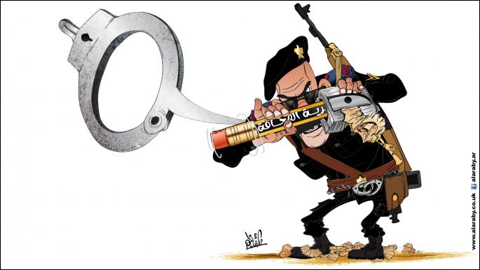 كاريكاتير حرية الصحافة / نجم