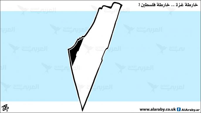 كاريكاتير الخارطة / حجاج