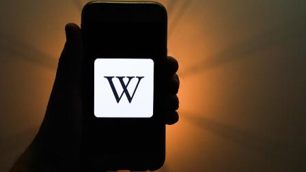 شعار "ويكيبيديا"، 13 نوفمبر 2019 (جاكوب بورزيكي/Getty)