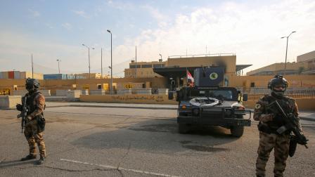 السفارة الأميركية في المنطقة الخضراء في بغداد-أحمد الرباعي/فرانس برس