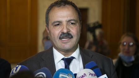 عبد اللطيف المكي المرشح للرئاسة، تونس 2 أبريل 2020 (ياسين جيدي/الأناضول)