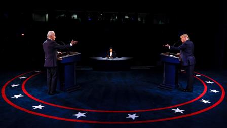 مناظرة انتخابية بين بايدن وترامب في انتخابات 2020 (Getty)