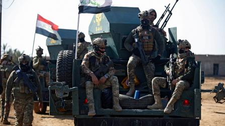 قوات التدخل السريع بالجيش العراقي في ديالى، 24 يناير 2022 فرانس برس