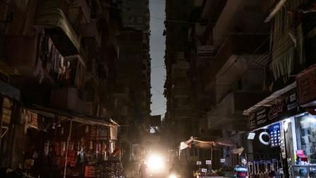 شارع في الإسكندرية في فترة التقنين، 25 نوفمبر 2023 (أمير مكار/ فرانس برس)