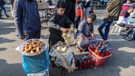 أسواق غزة (أحمد حسب الله/Getty)