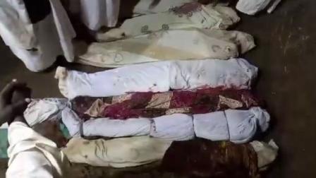 جثث القتلى في ولاية سنار