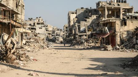 حي الشجاعية في مدينة غزة بعد العملية الإسرائيلية الأخيرة - 27 يونيو 2024 (داود أبو الكاس/ الأناضول)