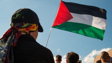 	 تظاهرة متضامنة مع الفلسطينيين في ستراسبورغ، يونيو 2024 (Getty) 