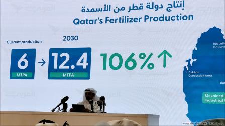 الرئيس التنفيذي قطر للطاقة سعد بن شريده الكعبي/ الدوحة 1 سبتمبر 2024 (العربي الجديد)