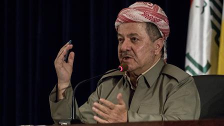 زعيم الحزب الديمقراطي الكردستاني مسعود البارزاني، 24- 9-2017 (Getty)