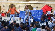 مظاهرات طلاب ضد الانقلاب بجامعه القاهرة