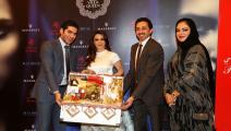 ديانا حداد تفتتح معرض "فيلا كوين" بازار في قطر