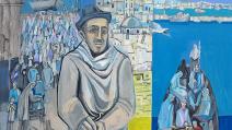 "أن تصبح لاجئاً عام 1948" للفنان الفلسطيني عبد عابدي